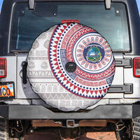Liberia Spare Tire Cover African Tribal Pattern