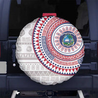 Liberia Spare Tire Cover African Tribal Pattern