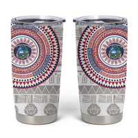 Liberia Tumbler Cup African Tribal Pattern