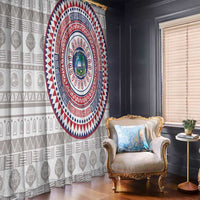 Liberia Window Curtain African Tribal Pattern