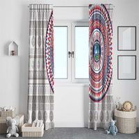 Liberia Window Curtain African Tribal Pattern