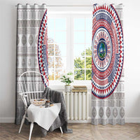 Liberia Window Curtain African Tribal Pattern