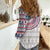 Liberia Women Casual Shirt African Tribal Pattern