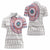 Liberia Women Polo Shirt African Tribal Pattern