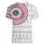 Liberia Women V-Neck T-Shirt African Tribal Pattern