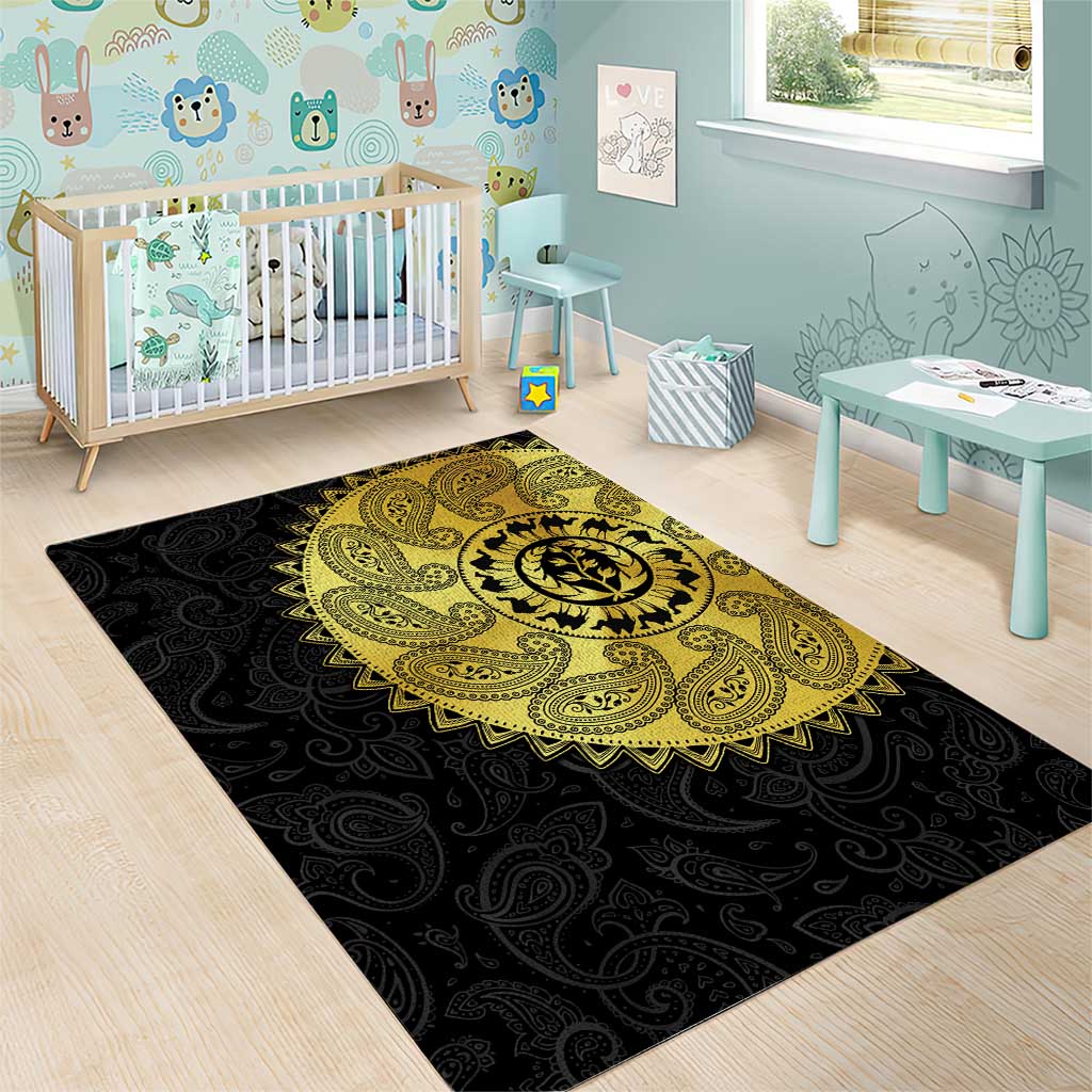 Eritrea Area Rug African Tribal Mix Paisley Pattern
