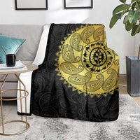 Eritrea Blanket African Tribal Mix Paisley Pattern