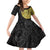 Eritrea Family Matching Off Shoulder Short Dress and Hawaiian Shirt African Tribal Mix Paisley Pattern