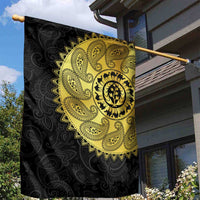Eritrea Garden Flag African Tribal Mix Paisley Pattern
