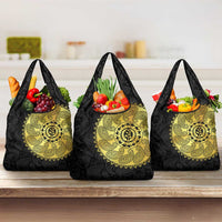 Eritrea Grocery Bag African Tribal Mix Paisley Pattern