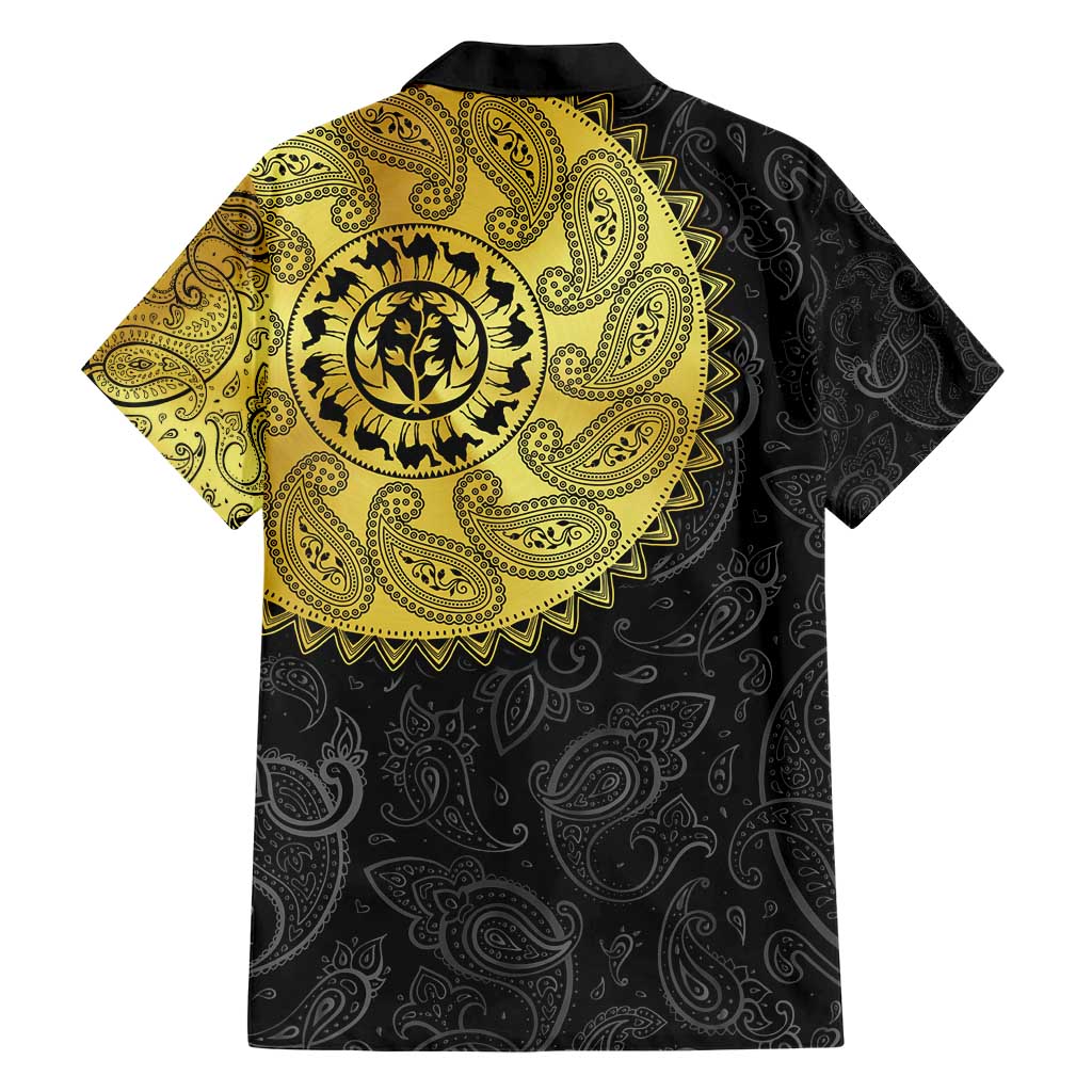 Eritrea Hawaiian Shirt African Tribal Mix Paisley Pattern