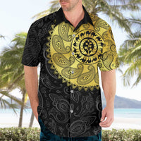 Eritrea Hawaiian Shirt African Tribal Mix Paisley Pattern