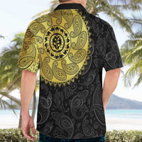 Eritrea Hawaiian Shirt African Tribal Mix Paisley Pattern