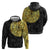 Eritrea Hoodie African Tribal Mix Paisley Pattern