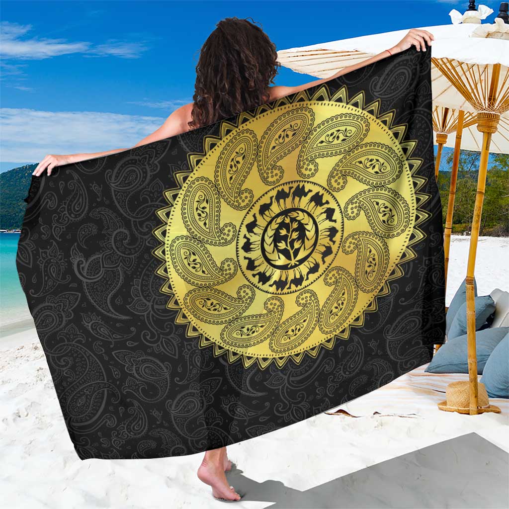 Eritrea Sarong African Tribal Mix Paisley Pattern