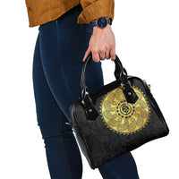 Eritrea Shoulder Handbag African Tribal Mix Paisley Pattern