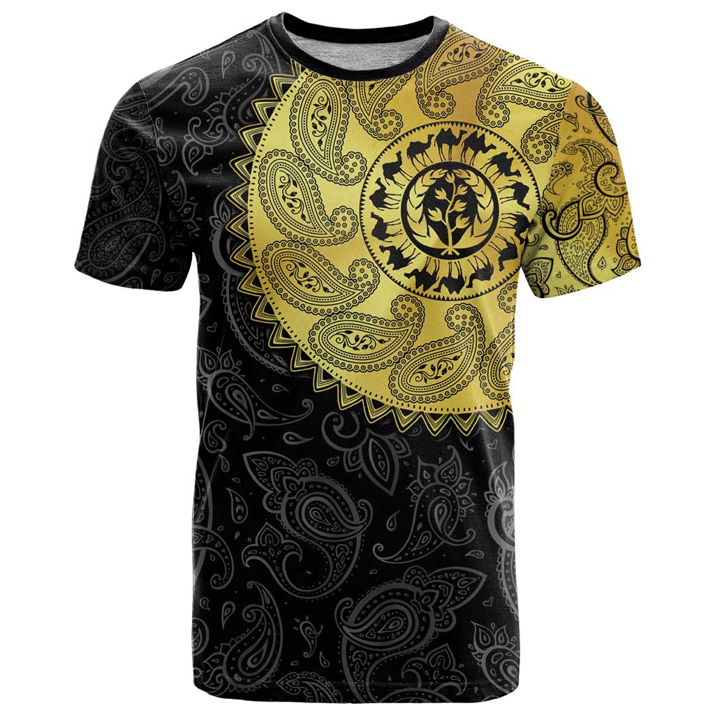 Eritrea T Shirt African Tribal Mix Paisley Pattern