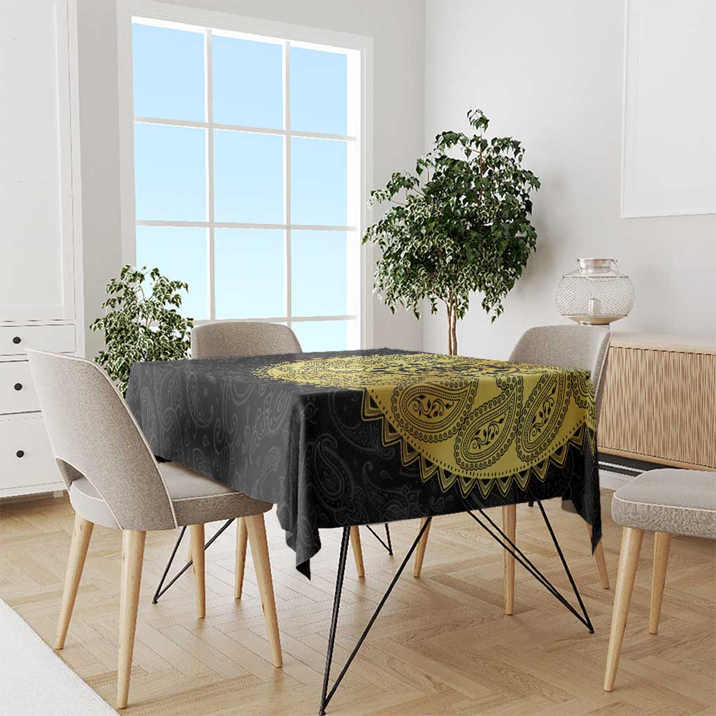 Eritrea Tablecloth African Tribal Mix Paisley Pattern