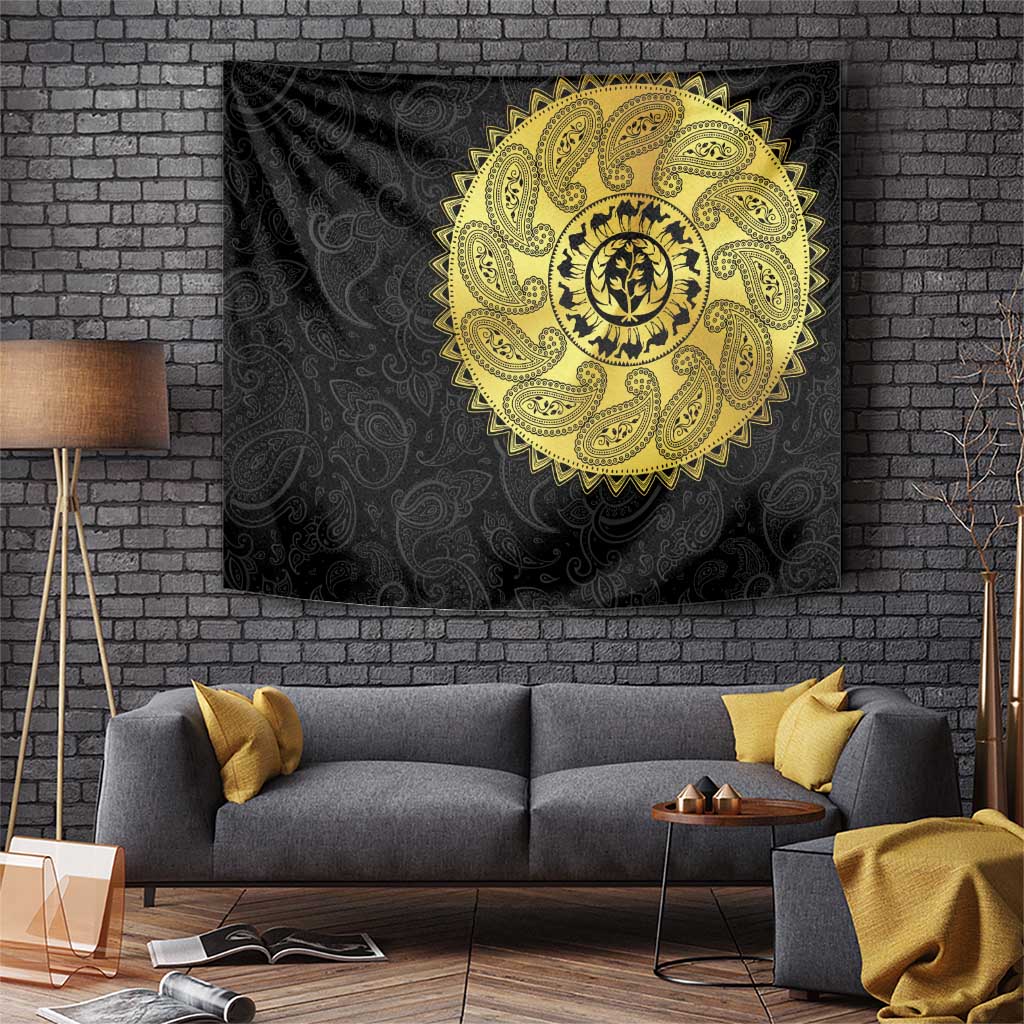 Eritrea Tapestry African Tribal Mix Paisley Pattern