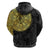 Eritrea Zip Hoodie African Tribal Mix Paisley Pattern