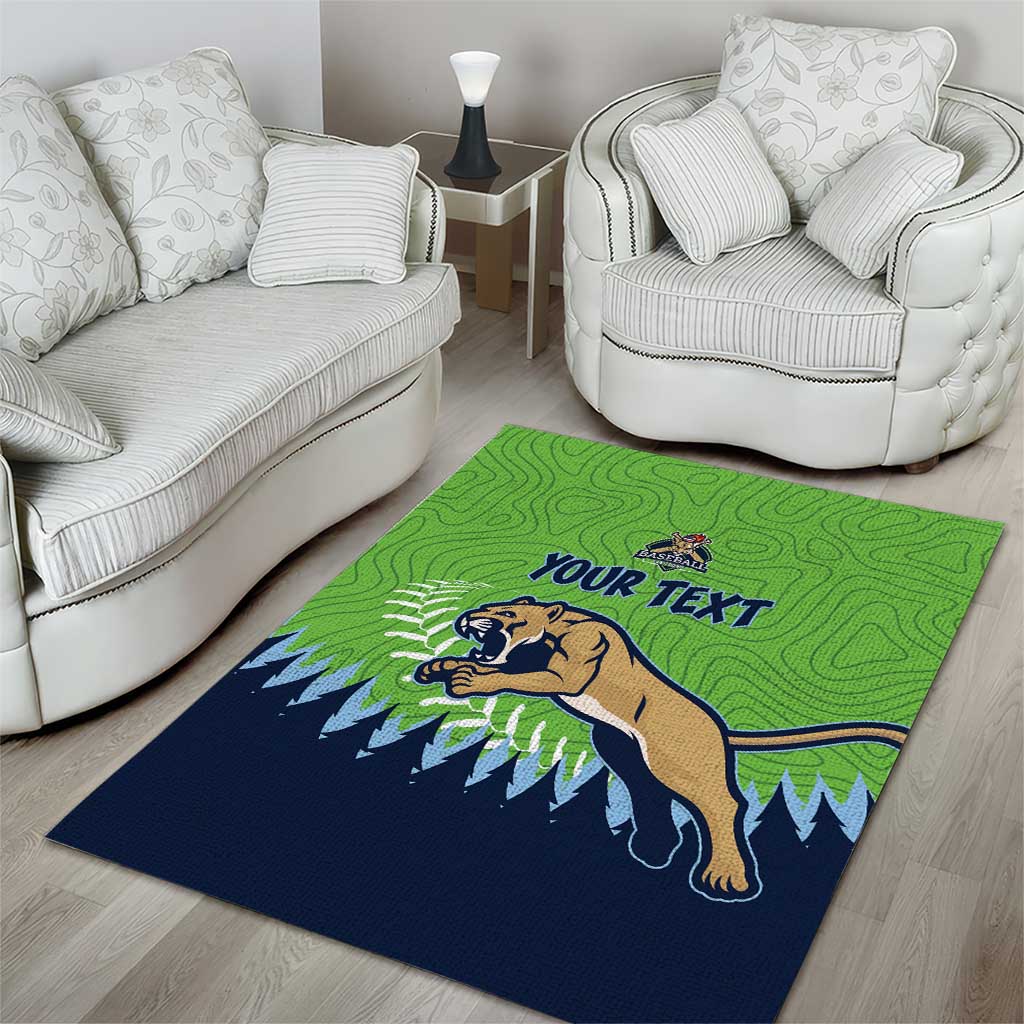 Kane County 2025 Baseball Custom Area Rug Cougar Fight Cougar Win