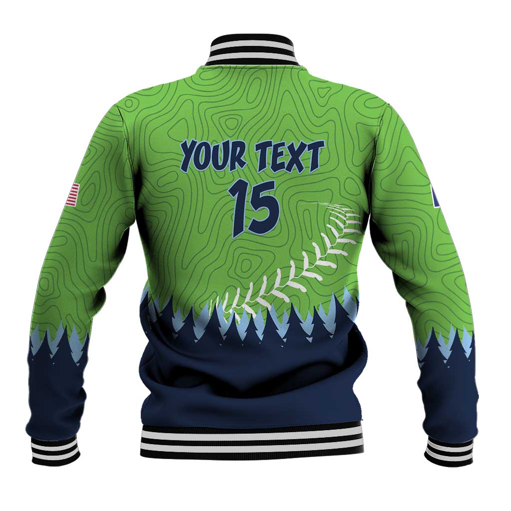 Kane County 2025 Baseball Custom Baseball Jacket Cougar Fight Cougar Win