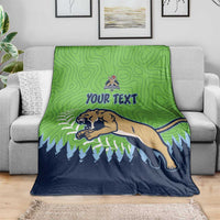 Kane County 2025 Baseball Custom Blanket Cougar Fight Cougar Win