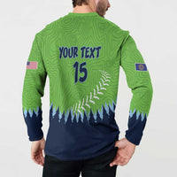 Kane County 2025 Baseball Custom Button Sweatshirt Cougar Fight Cougar Win