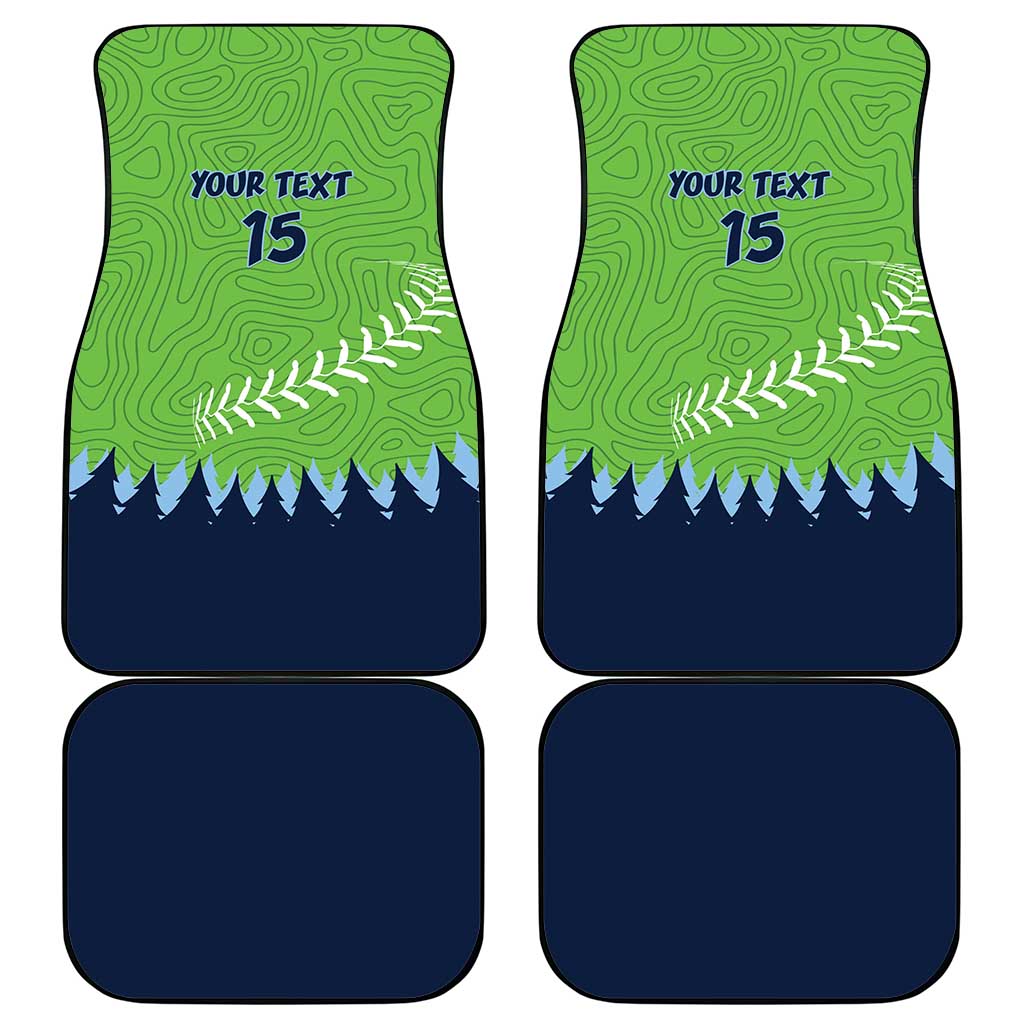 Kane County 2025 Baseball Custom Car Mats Cougar Fight Cougar Win