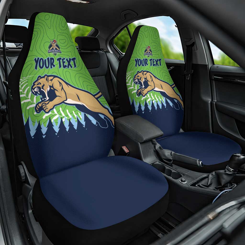 Kane County 2025 Baseball Custom Car Seat Cover Cougar Fight Cougar Win