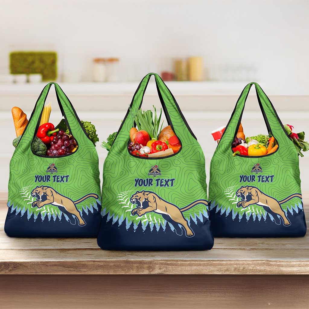 Kane County 2025 Baseball Custom Grocery Bag Cougar Fight Cougar Win