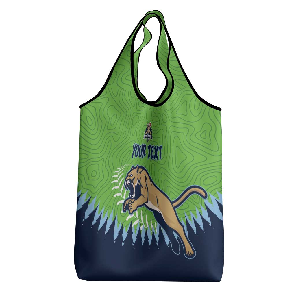 Kane County 2025 Baseball Custom Grocery Bag Cougar Fight Cougar Win