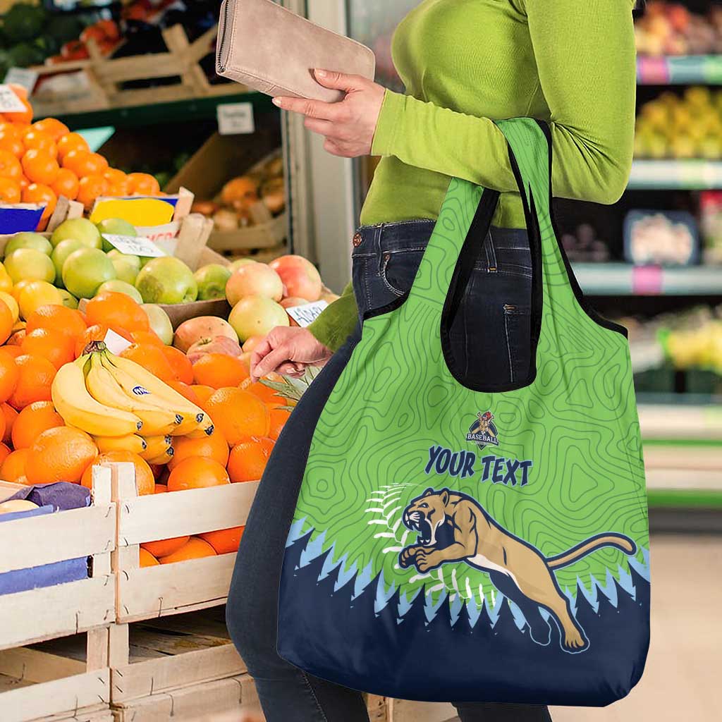 Kane County 2025 Baseball Custom Grocery Bag Cougar Fight Cougar Win