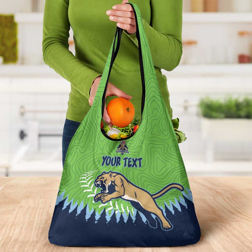 Kane County 2025 Baseball Custom Grocery Bag Cougar Fight Cougar Win