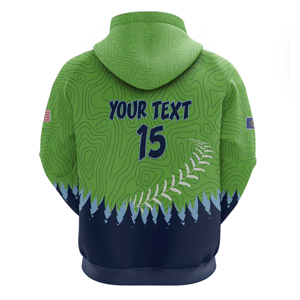 Kane County 2025 Baseball Custom Hoodie Cougar Fight Cougar Win