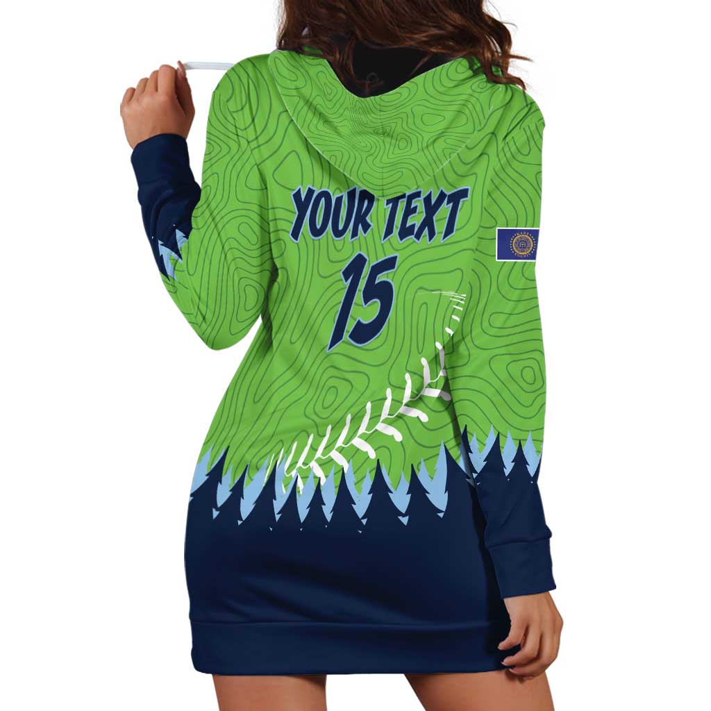 Kane County 2025 Baseball Custom Hoodie Dress Cougar Fight Cougar Win