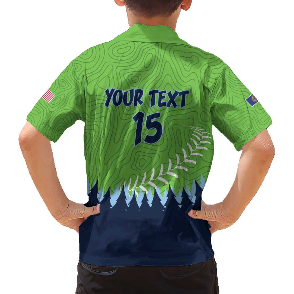 Kane County 2025 Baseball Custom Kid Hawaiian Shirt Cougar Fight Cougar Win