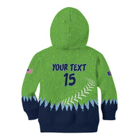 Kane County 2025 Baseball Custom Kid Hoodie Cougar Fight Cougar Win