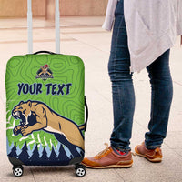 Kane County 2025 Baseball Custom Luggage Cover Cougar Fight Cougar Win