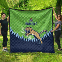 Kane County 2025 Baseball Custom Quilt Cougar Fight Cougar Win