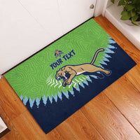 Kane County 2025 Baseball Custom Rubber Doormat Cougar Fight Cougar Win