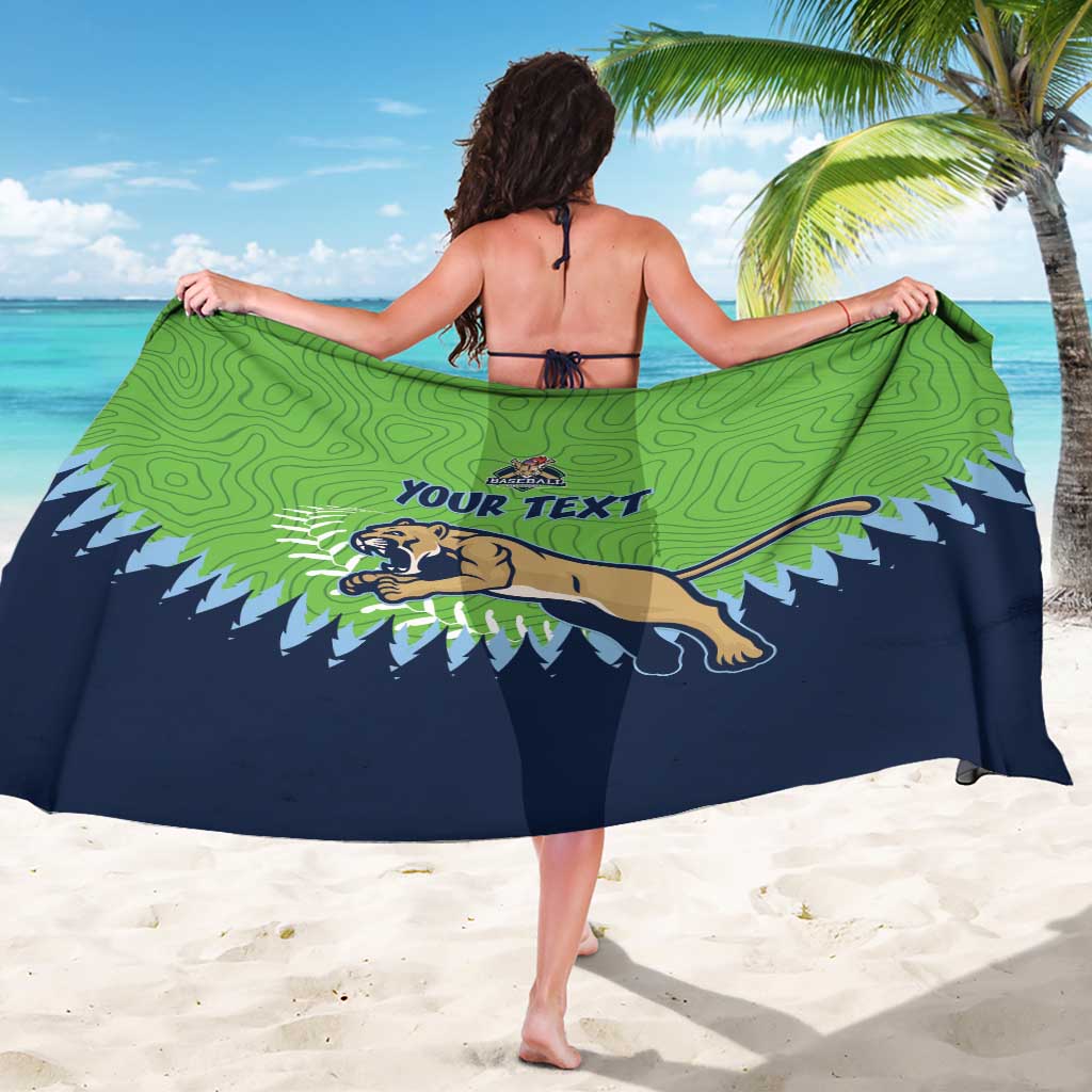 Kane County 2025 Baseball Custom Sarong Cougar Fight Cougar Win