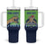 Kane County 2025 Baseball Custom Tumbler With Handle Cougar Fight Cougar Win