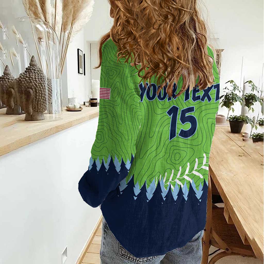 Kane County 2025 Baseball Custom Women Casual Shirt Cougar Fight Cougar Win