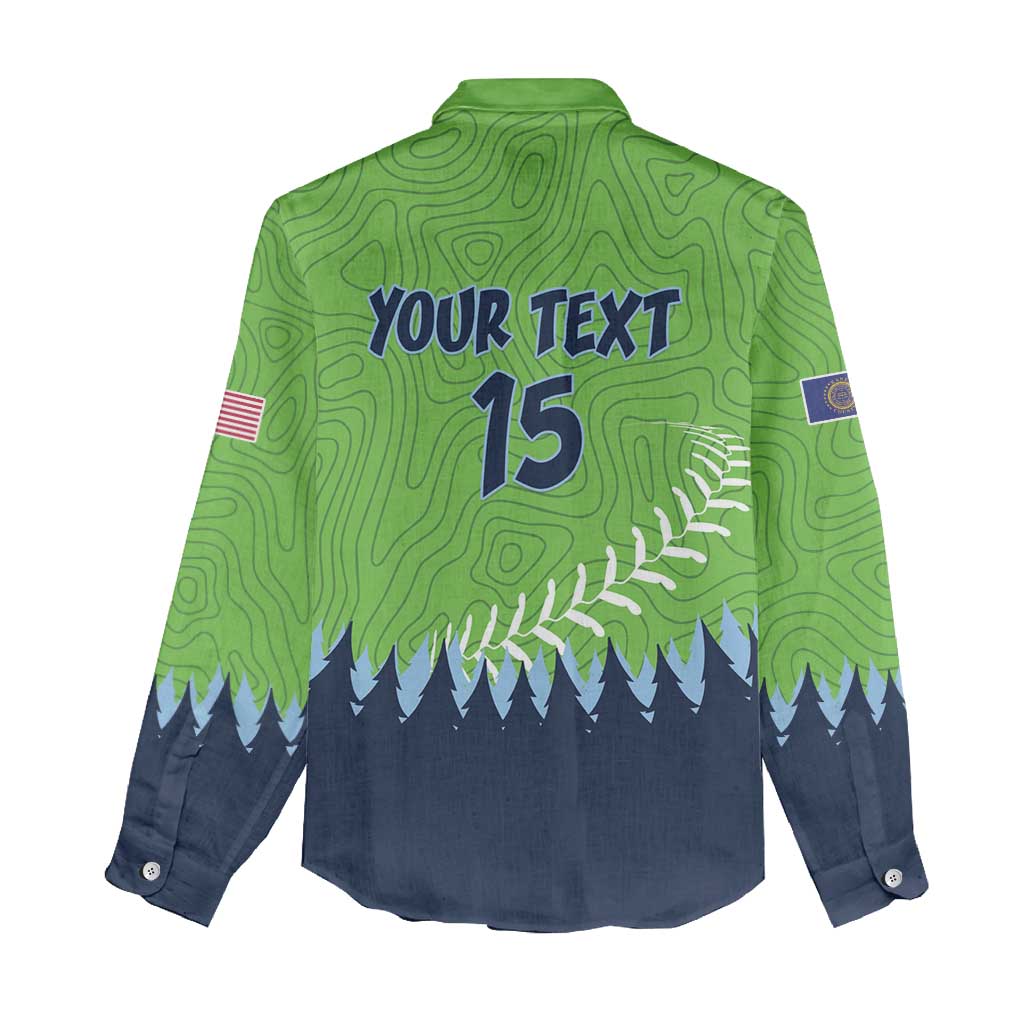 Kane County 2025 Baseball Custom Women Casual Shirt Cougar Fight Cougar Win