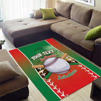 Las Tunas 2025 Baseball Custom Area Rug Palante Lenadores