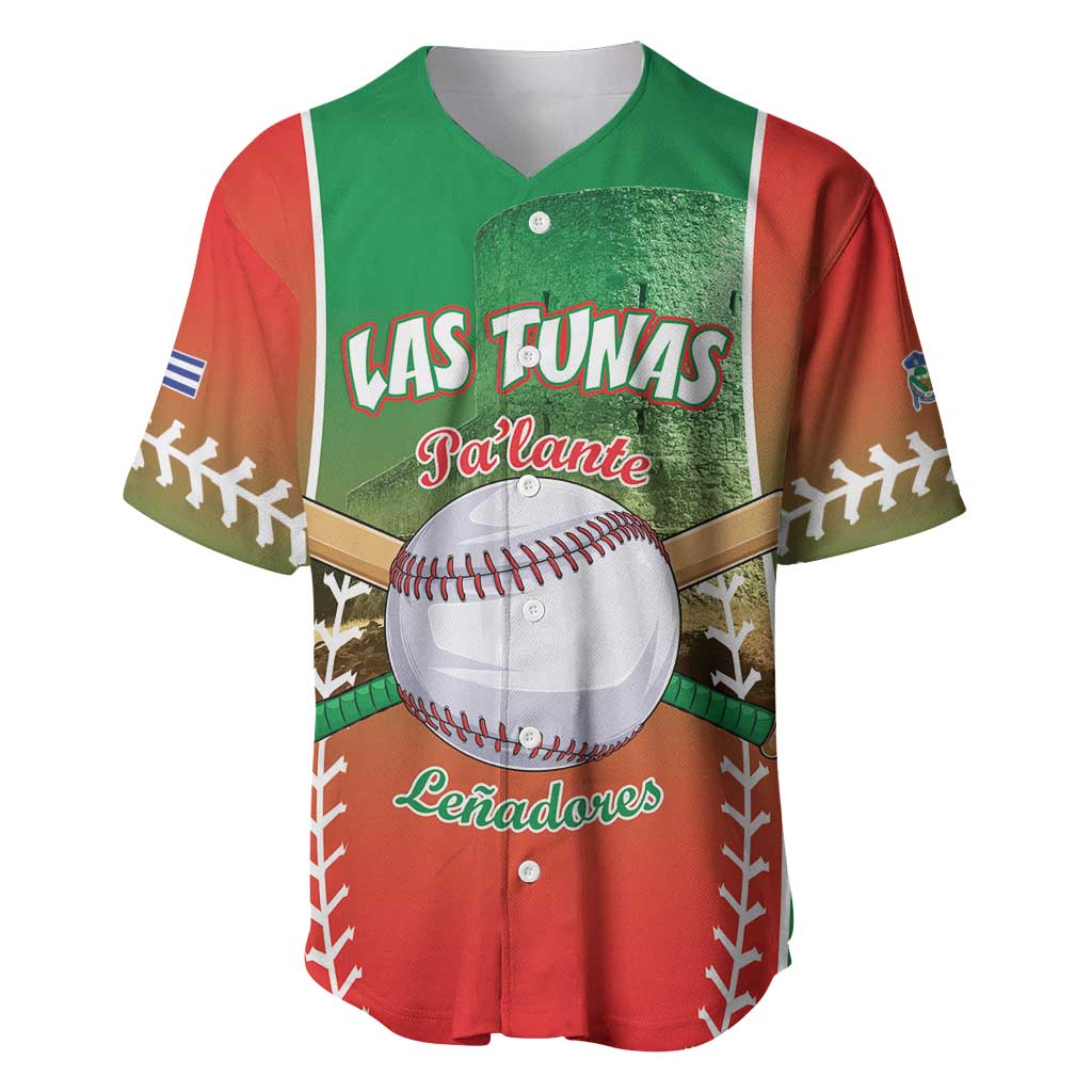 Las Tunas 2025 Baseball Custom Baseball Jersey Palante Lenadores