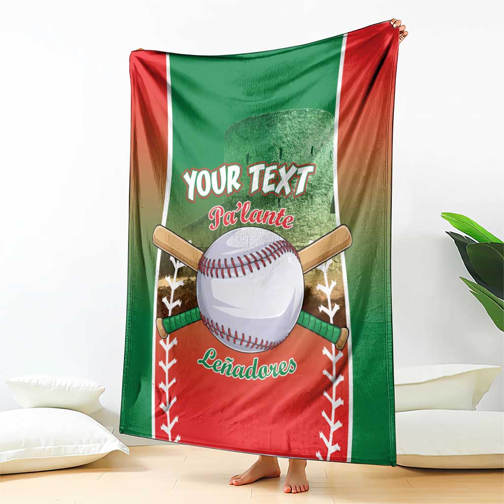 Las Tunas 2025 Baseball Custom Blanket Palante Lenadores