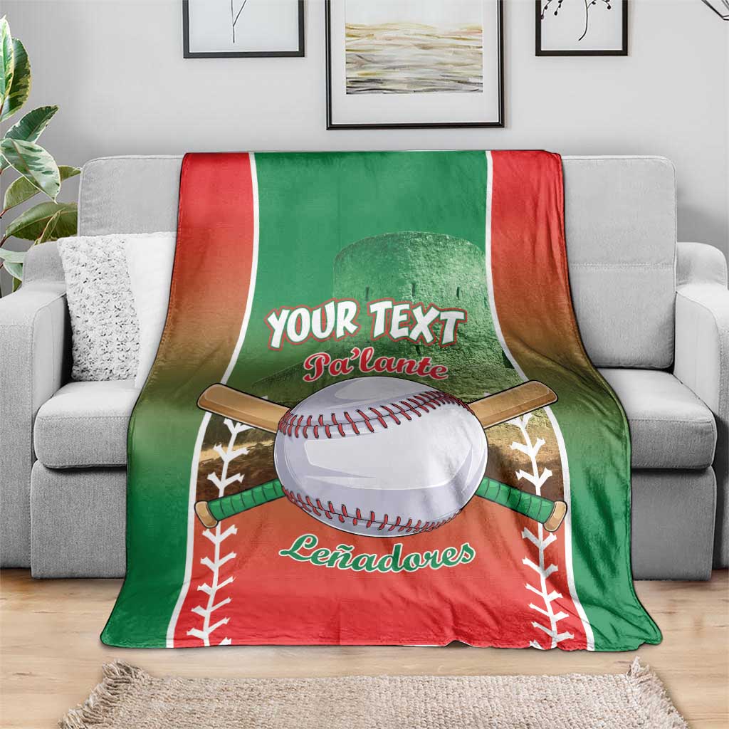 Las Tunas 2025 Baseball Custom Blanket Palante Lenadores