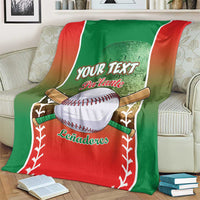 Las Tunas 2025 Baseball Custom Blanket Palante Lenadores